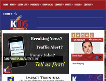 Tablet Screenshot of k105.com